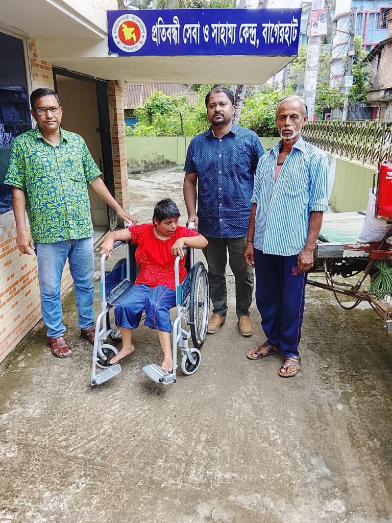 Suma Majumdar Receives a Wheelchair in Just One Day