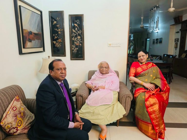 A Memorable Family Visit to Begum Selima Rahman: A Moment of Respect, Honour, and Togetherness
